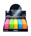 Accendino elettronico Atomic Turbo Jetflame conf. 25 pz. colori Neon