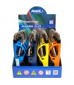 ACCENDIGAS ELETTRONICO ATOMIC BBQ mod.FLEX l.28CM CONF. DA 20 PZ. ASSORTITO CON 4 COLORI