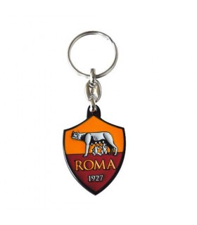 Portachiavi Roma in metallo smaltato