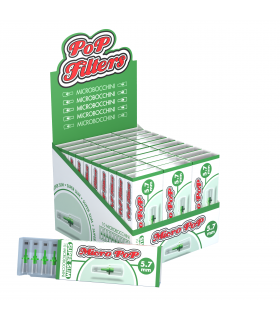 Microbocchini POP FILTERS SUPER SLIM 5.7mm. conf. da 30 pz.