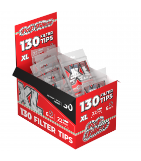 Filtri Pop Filters Slim 6mm Extra Long in bustina  conf. 30 bustine da 130 filtri