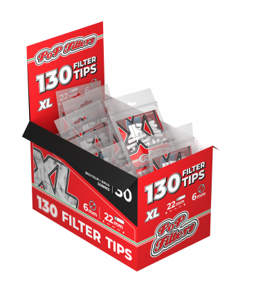 Filtri Pop Filters Slim 6mm Extra Long in bustina  conf. 30 bustine da 130 filtri