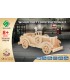 Puzzle 3D 46 PEZZI PACKARD TWELVE PRETAGLIATO IN LEGNO FACILE DA MONTARE SENZA COLLA CON DESIGN ACCATTIVANTE