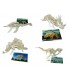 Puzzle 3D 51 pezzi in Legno Dinosauri ass. in 4 soggetti