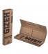 Cartina GIZEH UNBLEACHED KS SLIM + filtro in carta con chiusura magnetica conf. da 26 blocchetti