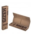 Cartina GIZEH UNBLEACHED KS SLIM + filtro in carta con chiusura magnetica conf. da 26 blocchetti