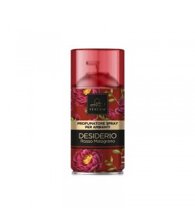 PROFUMATORE PER AMBIENTE Air Deo Spray LADY VENEZIA DESIDERIO PROFUMO ROSSO MELOGRANO DA 250ml