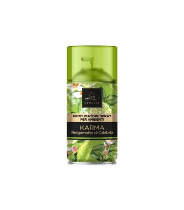 PROFUMATORE PER AMBIENTE Air Deo Spray LADY VENEZIA KARMA PROFUMO BERGAMOTTO DI CALABRIA DA 250ml