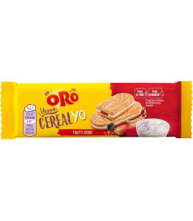 ORO VITASNELLA CEREAL YO CON RIPIENO AI FRUTTI  ROSSI CONF. 18 PZ.