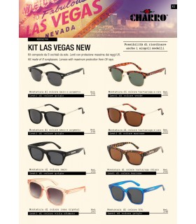 Occhiali da Sole El Charro Kit LAS VEGAS Expo da 8 pz. modelli assortiti come da foto