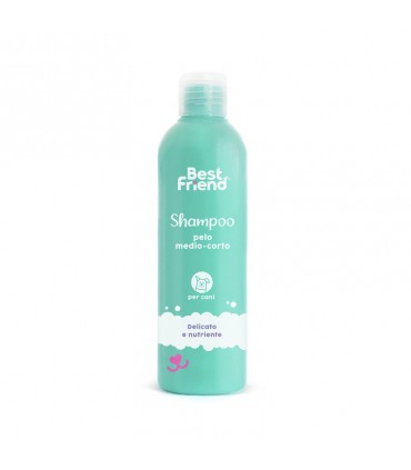 BEST FRIEND SHAMPOO PER CANI A PELO MEDIO-CORTO DA 250ML