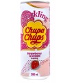 BEVANDA CHUPA CHUPS SPARKLING GUSTO fragola e crema 250ml CARTONE 12 PZ.