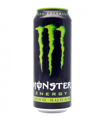 Bevanda Monster Energy GREEN ZERO Lattina da 500ml cartone da 12 pz.