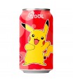 QDOL POKEMON SODA  PIKACHU BEVANDA AL GUSTO FRAGOLA LATTINA DA 330ML 1pz