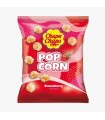 POPCORN DELL'ICONICA MARCA CHUPA CHUPS CON GLASSATURA ALLA FRAGOLA NELLA PRATICA BUSTA DA 90g.