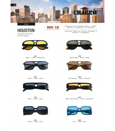 Occhiali da Sole El Charro Kit houston Expo da 8 pz. modelli assortiti COME DA FOTO