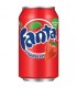 FANTA AL GUSTO strawberry EDIZIONE U.S.A LATTINA DA 355ml CARTONE DA 12 PZ.