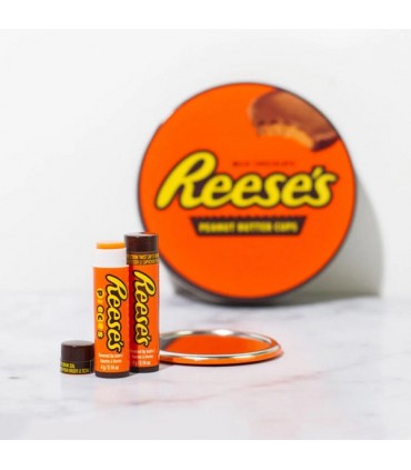 REESE'S LIP STICKS BAL 4G. BURRO CACAO AL GUSTO REESE'S CONFEZIONATO IN BLISTER SINOLO