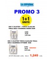 PROMO3 TESLA GOLD 1/2 TORCIA ALKALINA BOX DA 12PZ + IN OMAGGIO TORCIA ALKALINA TESLA GOLD CONF.12PZ