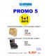 PROMO5 1CONF. DI CARTINE SLIM OCB BLACK + FILTRI IN CARTA IN OMAGGIO CARTINE SLIM OCB BAMBOO + FILTRI IN CARTA