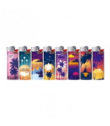 Accendino Bic Maxi FANTASIA SUNSET  conf. da 50 pz.
