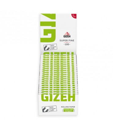 Cartine Gizeh corte Doppie SUPER FINE chiusura con calamita conf. 20 LIBRETTI  DA 100 CARTINE