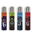 Accendino Clipper LARGE ZOMBIE GANGSTERS conf. 48 pz. assortito con 4 grafiche