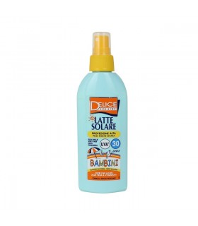 DELICE LATTE SOLARE SPRAY no gas PER BAMBINI PROTEZIONE ALTA + 30FP  da 150ml