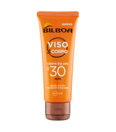 Crema Solare Viso e Corpo Bilboa FP+ 30 alta