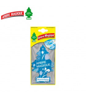 Arbre Magique linea classica profumatore per auto fragranza muschio bianco