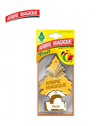 Arbre Magique linea classica profumatore per auto fragranza cocco