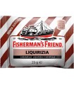 FISHERMAN'S MARRONE LIQUIRIZIA SENZA ZUCCHERO BUSTINA DA 25GR CONF. DA 24 PZ.