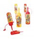 SQUEEZE HOT DOG LECCA LECCA A FORMA DI HOT DOG CON DISPENSER CONF.12PZ X80 GR