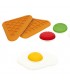 DIP SANDWICH CARAMELLE GOMMOSE LIQUIDE CHE FORMANO UN SANDWICH CONF.18PZ X 40GR