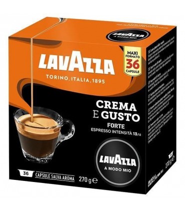 Capsule Lavazza A Modo Mio Espresso Crema e Gusto Forte  conf. da 36 capsule