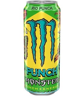 Bevanda Monster Energy rio punch Lattina da 500ml cartone da 12 pz.