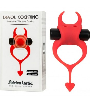 DEVOL COCKRING IRRESISTIBILE VIBRATORE 100% SILICONE CON BATT. INCLUSE COMPATIBILE PER DISTRIBUTORI AUTOMATICI