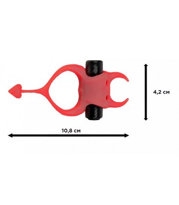 DEVOL COCKRING IRRESISTIBILE VIBRATORE 100% SILICONE CON BATT. INCLUSE COMPATIBILE PER DISTRIBUTORI AUTOMATICI
