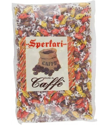SPERLARI DURE AL CAFFE SFUSE BUSTA DA 1 KG CIRCA 500 PZ