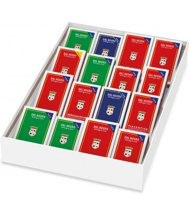 Scatola Dal Negro con 16 Mazzi di Carte Regionali Italiane