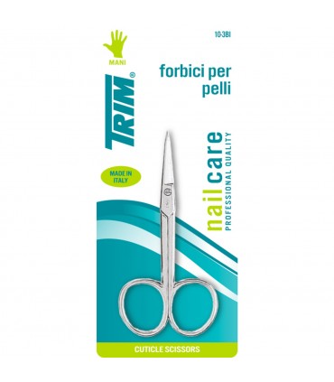 Forbicine Curve TRIM per pelli in blister