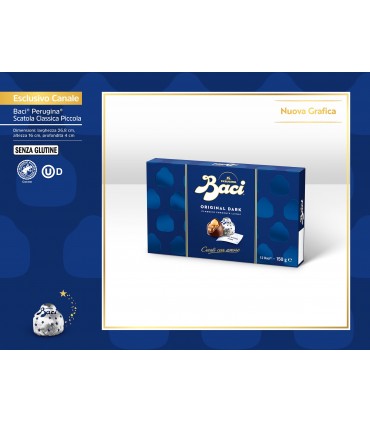 BACIO PERUGINA classico fondente SCATOLA DA 150GR