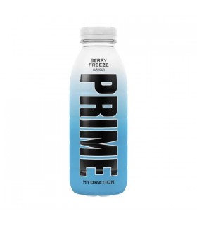 BEVANDA prime energy drink hydration berry freeze senza caffeina bottiglia DA 500ML edizione limitata u.k. CARTONE 12PZ.