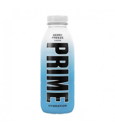 BEVANDA prime energy drink hydration berry freeze senza caffeina bottiglia DA 500ML edizione limitata u.k. CARTONE 12PZ.