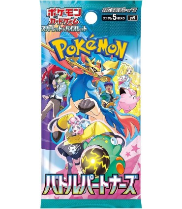 CARTE COLLEZIONABILI POKEMON BATTLE PARTNERS CONF.30 bustine CON 5 CARTE