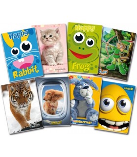 Maxi Quaderno Blasetti copertine fantasia rig.5M conf. 10 pz.