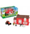 linea verde playset fattoria con trattore e accessori teorema giochi