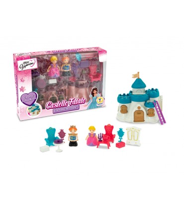 miss signorina mini castello richiudibile con accessori teorema giochi