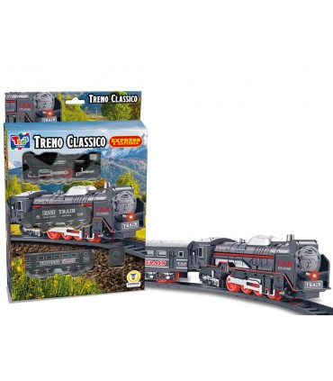 trenino CLASSICO EXPRESS TEOREMA GIOCATTOLI A BATTERIA DIAM. 44 CM