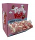 TROLLI KISS STRAWBERRY CARAMELLA GOMMOSA DA 6.5GR. ESPOSITORE A BOCCA DI LUPO DA 200 PZ.